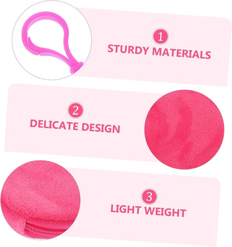 حقيبة تخزين سماعات الأطفال محفظة بسحاب 8X8X1 سم حقيبة صغيرة لمحفظة سماعات الأذن - Image 2